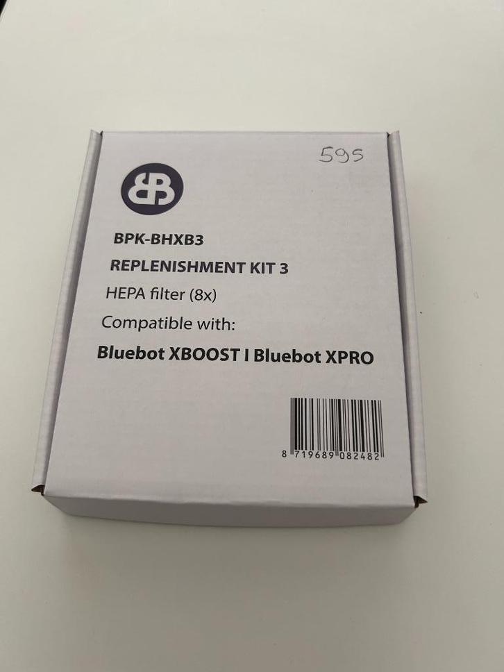 8 Hepa filters, XBOOST Accessoire pakket 3 (BPK-BHXB3), Witgoed en Apparatuur, Stofzuigers, Nieuw, Robotstofzuiger, 2000 watt of meer