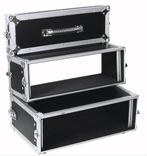 Roadinger Flightcase 2x3HE - MP3/CD Speler, Ophalen of Verzenden, Gebruikt, Speaker of Versterker, Flightcase