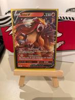Entei V - 022/172 - Pokémon Kaart, Ophalen of Verzenden, Zo goed als nieuw, Losse kaart