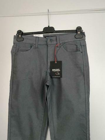 G13 Nieuw jeans Angels: Skinny mt 36/38=S/M grijs L32 gecoat beschikbaar voor biedingen