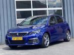 Peugeot 308 1.2 PureTech GT-line Camera Navi Panodak Led Cli, Voorwielaandrijving, Gebruikt, Euro 6, Blauw