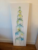 Schilderij Martinitoren Groningen. Artisoof, Antiek en Kunst, Ophalen