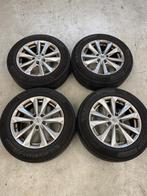 Michelin banden op Nissan velgen met sensoren, Banden en Velgen, 17 inch, Ophalen of Verzenden, Personenwagen