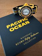 Swatch Blancpain Pacific Ocean; Bio-ceramic Scuba, Sieraden, Tassen en Uiterlijk, Horloges | Heren, Nieuw, Ophalen of Verzenden