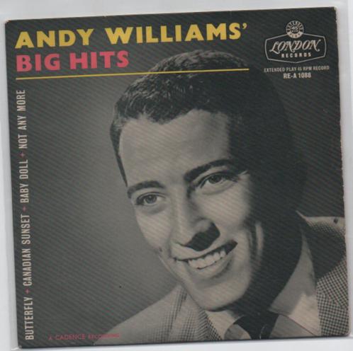Andy Williams- Big Hits EP !!, Cd's en Dvd's, Vinyl Singles, Gebruikt, EP, Pop, Verzenden