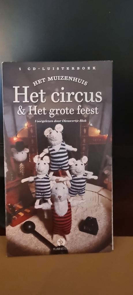 Karina Schaapman - Het circus & het grote feest, Cd's en Dvd's, Cd's | Kinderen en Jeugd, Zo goed als nieuw, Muziek, Ophalen of Verzenden