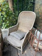 Rotan Stoel & Tafel Set, Ophalen, Gebruikt, Bruin, Riet of Rotan