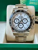 Rolex daytona 126500LN Panda nieuw full set, Ophalen of Verzenden, Nieuw, Staal, Rolex