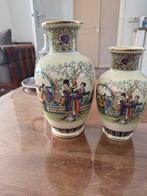 Chinese vazen famille rose. 3 verschillende, Antiek en Kunst, Ophalen of Verzenden