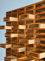 Fourniturenkast apothekerskast vintage, Huis en Inrichting, Kasten | Ladekasten, Ophalen, 5 laden of meer, 50 tot 100 cm, Zo goed als nieuw