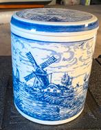 Delfts blauwe potten, Antiek en Kunst, Antiek | Keramiek en Aardewerk, Ophalen of Verzenden