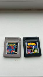 Tetris en Spiderman voor de Nintendo gameboy, Spelcomputers en Games, Games | Nintendo Game Boy, Gebruikt, Overige genres, 1 speler