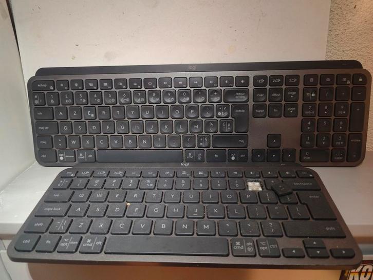 Logitech mx keys, Computers en Software, Toetsenborden, Gebruikt, Azerty, Draadloos, Gaming toetsenbord, Multimediatoetsen, Ophalen of Verzenden