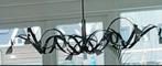 Rvs hanglamp met 8 lampjes, Ophalen, Zo goed als nieuw, Minder dan 50 cm