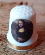 Vingerhoedjes verzamelen Mona Lisa vingerhoedje, Ophalen of Verzenden, Zo goed als nieuw