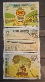 Sao Tome en Principe Postzegel Velletje, Postzegels en Munten, Ophalen of Verzenden, Overige landen, Gestempeld