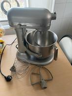 KitchenAid keukenmachine (zilver), Witgoed en Apparatuur, Keukenmixers, 4 liter of meer, Ophalen of Verzenden, Nieuw