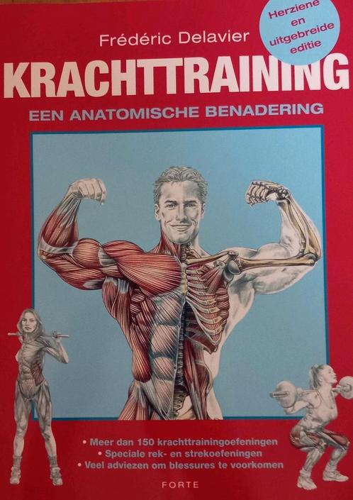 Frédéric Delavier - Krachttraining, Boeken, Sportboeken, Zo goed als nieuw, Overige sporten, Ophalen of Verzenden