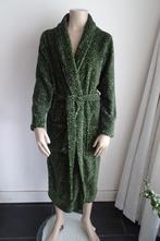 groene panterprint fleecebadjas maat S, Kleding | Dames, Ophalen, Zo goed als nieuw, Maat 36 (S)