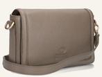 Prachtige Fred de La Bretoniere Schoudertas taupe, Ophalen of Verzenden, Nieuw, Leer