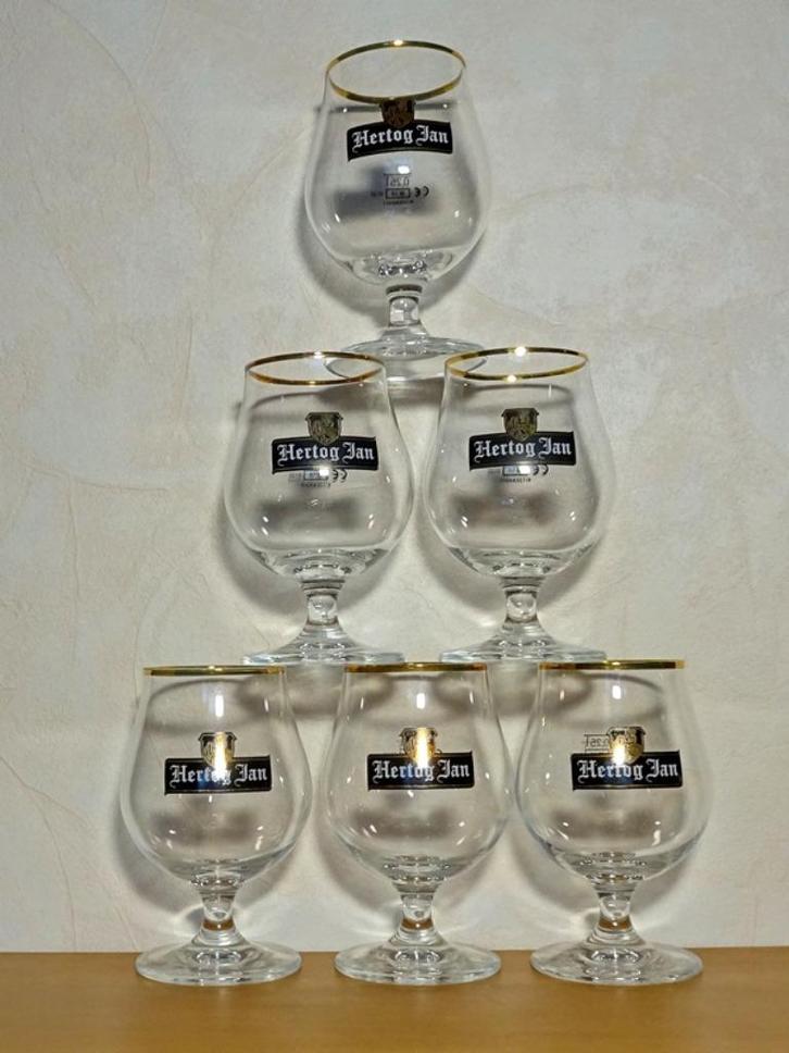 Hertog Jan Bolletjes, Verzamelen, Biermerken, Zo goed als nieuw, Glas of Glazen, Hertog Jan, Ophalen of Verzenden
