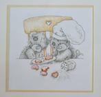 Me to You Teddybeer aan het koekjes bakken borduurpatroon, Hobby en Vrije tijd, Borduren en Borduurmachines, Ophalen, Nieuw, Handborduren