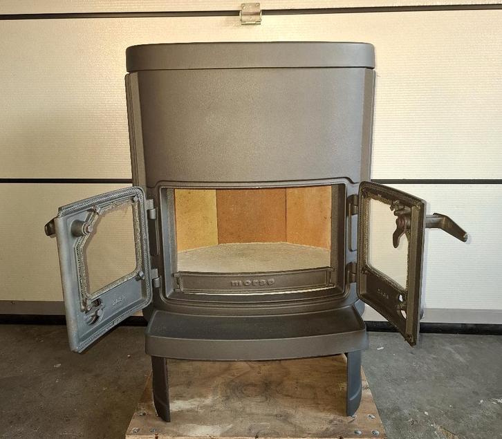 Morso houtkachel 1124 als nieuw., Huis en Inrichting, Kachels, Zo goed als nieuw, Vrijstaand, Houtkachel, Hout, Ophalen