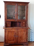 Antieke buffetkast. Zwaar hout. Donkere kleur., Huis en Inrichting, Kasten | Buffetkasten, Ophalen, Gebruikt, 200 cm of meer, 50 tot 100 cm
