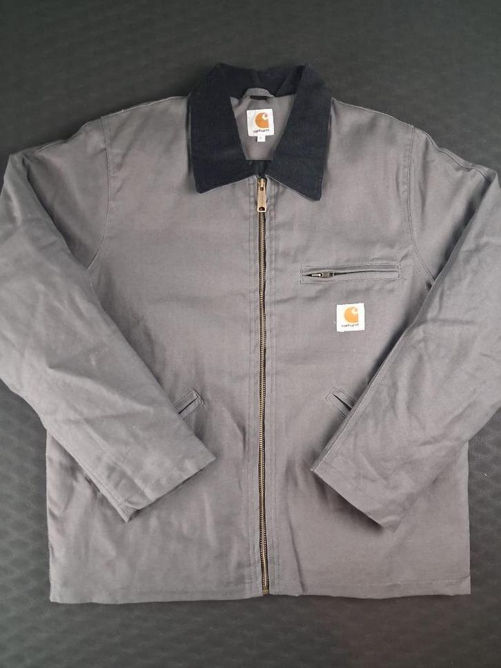 Carhartt Rework Jas – Grijs – Maat S, Kleding | Heren, Jassen | Winter, Nieuw, Maat 46 (S) of kleiner, Grijs, Ophalen of Verzenden