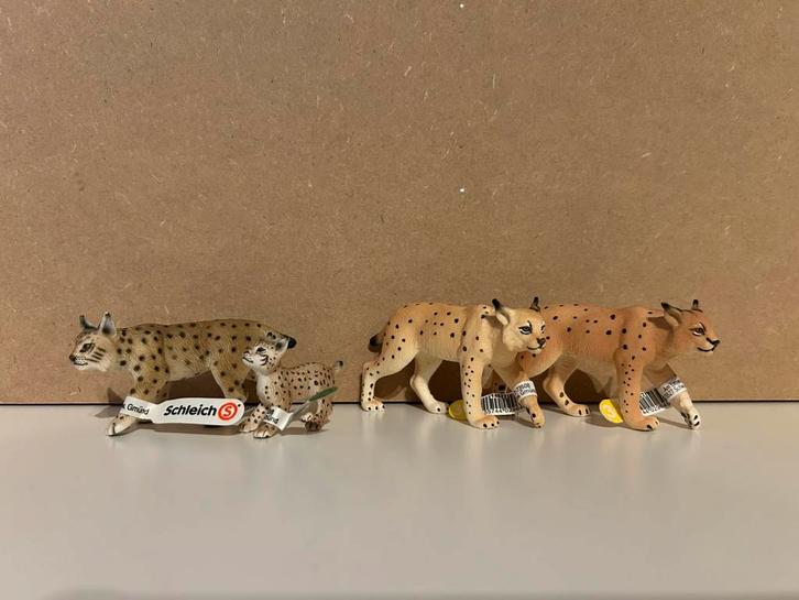 Schleich lynx, Verzamelen, Dierenverzamelingen, Zo goed als nieuw, Beeldje of Figuurtje, Paard, Ophalen of Verzenden