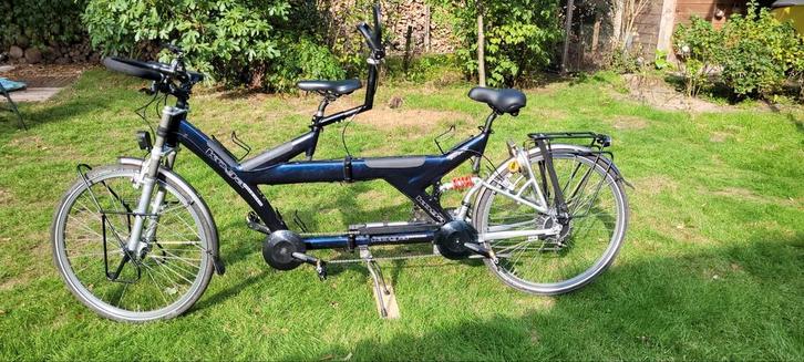 KOGA TANDEM, TWINTRAVELLER, Vouwbaar, Fietsen en Brommers, Fietsen | Tandems, Zo goed als nieuw, Meer dan 20 versnellingen, 53 tot 57 cm