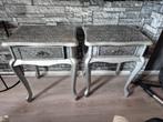 Mooi twee nacht kasjes, Huis en Inrichting, Slaapkamer | Nachtkastjes, Ophalen of Verzenden, Zo goed als nieuw, Metaal of Aluminium