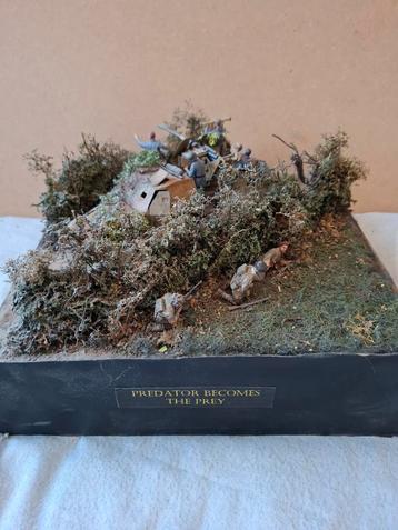 Diorama: Predator Becomes the Prey - 1:35 beschikbaar voor biedingen