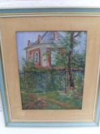 Schilderij Declerq Woning, Antiek en Kunst, Kunst | Schilderijen | Klassiek, Ophalen of Verzenden