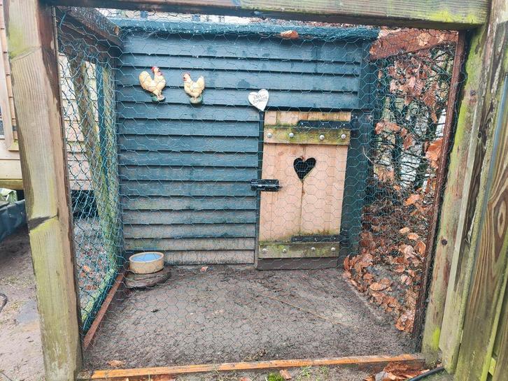 Zwaar goed geïsoleerd kippen hok met ren, Dieren en Toebehoren, Pluimvee | Toebehoren, Kippenhok of Kippenren, Ophalen