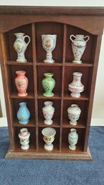Vintage Franklin mint Miniatuur vaasjes, Ophalen of Verzenden, Zo goed als nieuw