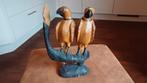 twee vogels op een tak, Antiek en Kunst, Ophalen of Verzenden