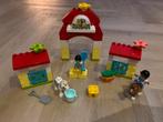 Lego duplo paardenstal en ponys, Ophalen of Verzenden, Zo goed als nieuw, Duplo
