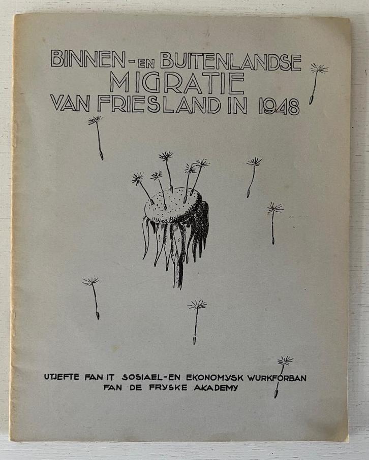 Binnen- en buitenlandse migratie van Friesland 1948, Boeken, Geschiedenis | Stad en Regio, Gelezen, Ophalen of Verzenden