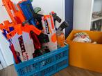 hele grote collectie nerf blasters met extra's!!!, Ophalen of Verzenden, Gebruikt
