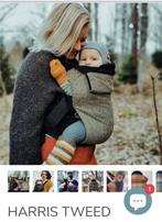 Harris Tweed Draagzak - Uniek!, Buik of Rug, Zo goed als nieuw, Draagzak, Ophalen