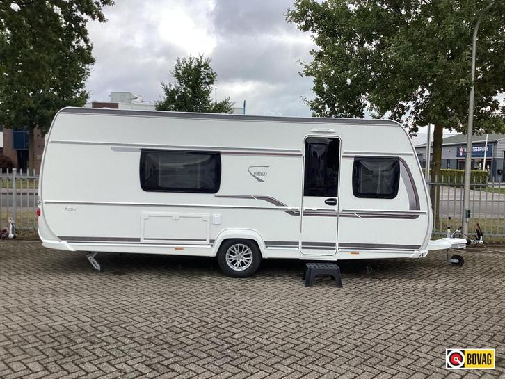 Fendt Bianco Activ 515 SD Unico voortent, Caravans en Kamperen, Caravans, Bedrijf, tot en met 4, Rondzit, Fendt, Frans bed, Overige typen