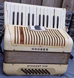 Hohner accordeon, Muziek en Instrumenten, Accordeons, Ophalen, Gebruikt, Hohner, Met riemen