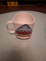 Leuke Haaien Mok - Uniek Design!, Huis en Inrichting, Keramiek, Ophalen of Verzenden, Zo goed als nieuw, Overige stijlen