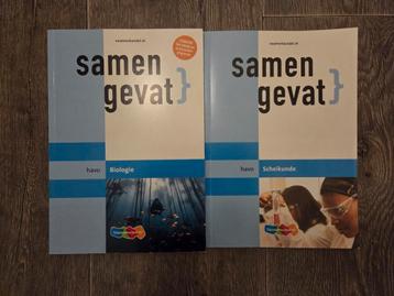 Samengevat Biologie en Scheikunde HAVO beschikbaar voor biedingen