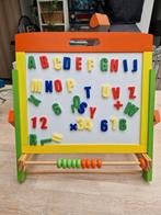Krijtbord & Magneetbord met Letters en Kralen, Kinderen en Baby's, Speelgoed | Educatief en Creatief, Ophalen of Verzenden, Gebruikt