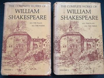 The complete works of William Shakespeare. volume 1 en 2. beschikbaar voor biedingen