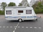Te koop Tec Travelking 420 DB  Met Vast Bed en Mover, Caravans en Kamperen, Caravans, Vast bed, T.E.C., Treinzit, 750 - 1000 kg