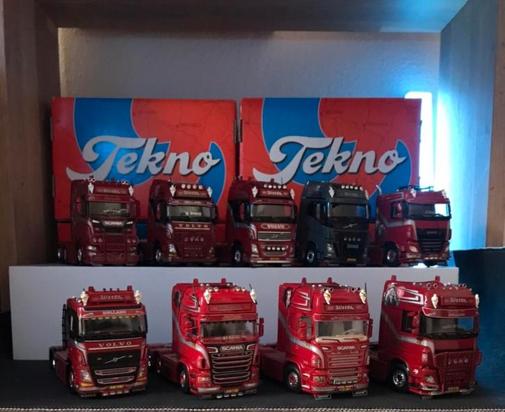 Weeda set, Hobby en Vrije tijd, Modelauto's | 1:50, Nieuw, Bus of Vrachtwagen, Tekno, Ophalen of Verzenden