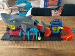 Hot Wheels Ultra Shark Car Wash Racebaan, Ophalen, Zo goed als nieuw, Hot Wheels